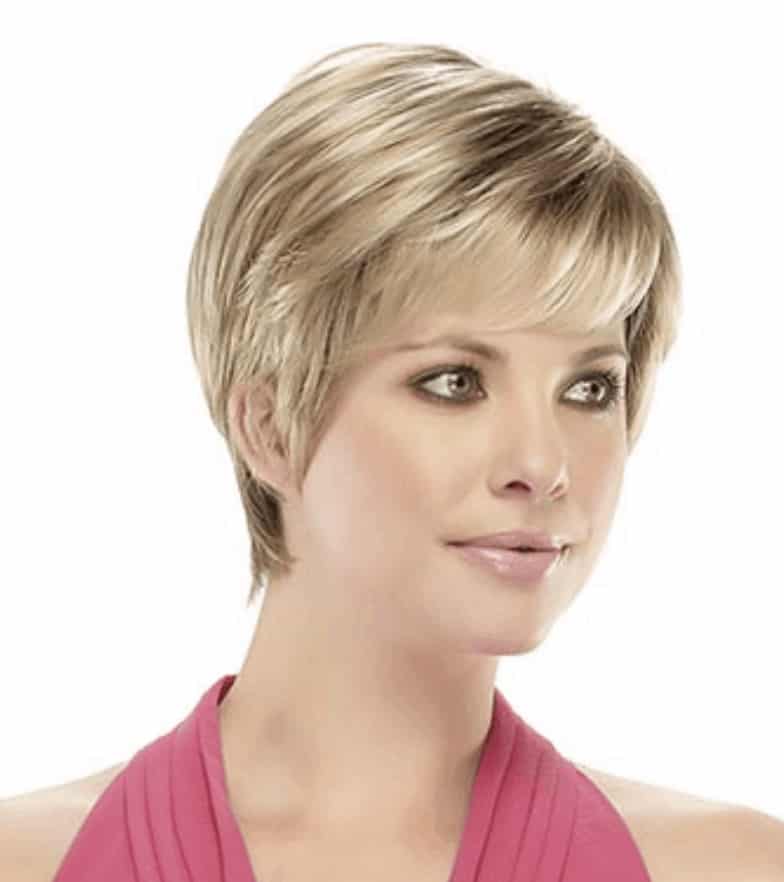 Lace front wig