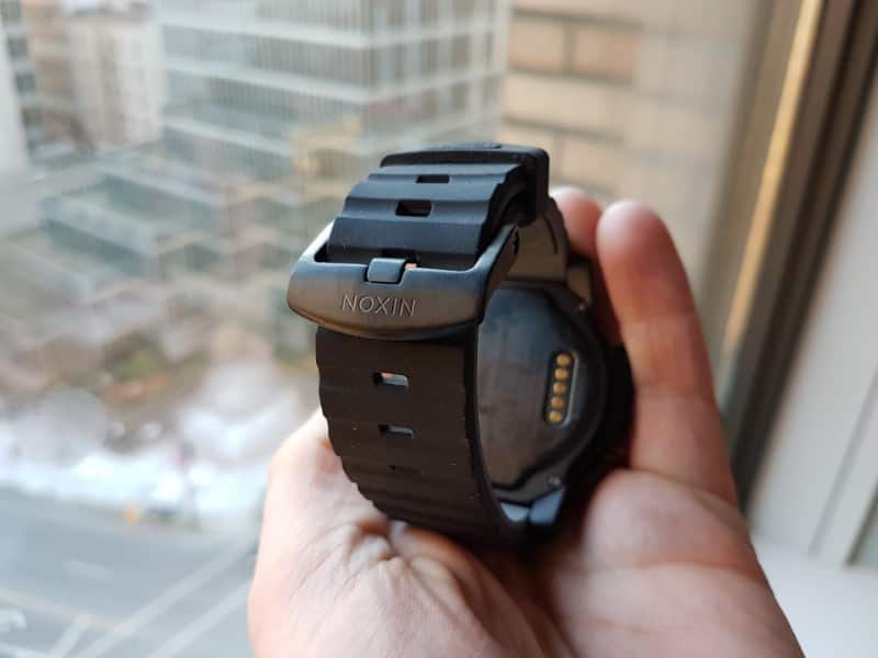 Nixon the Mission Smartwatch strap.