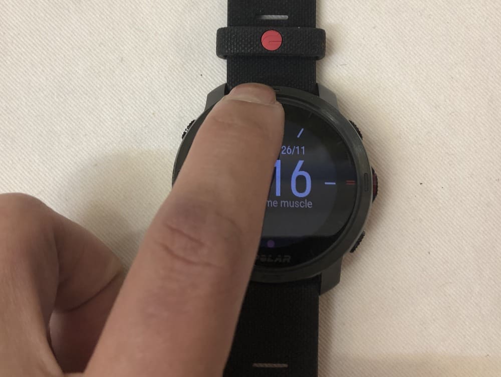 polar grit x swipe