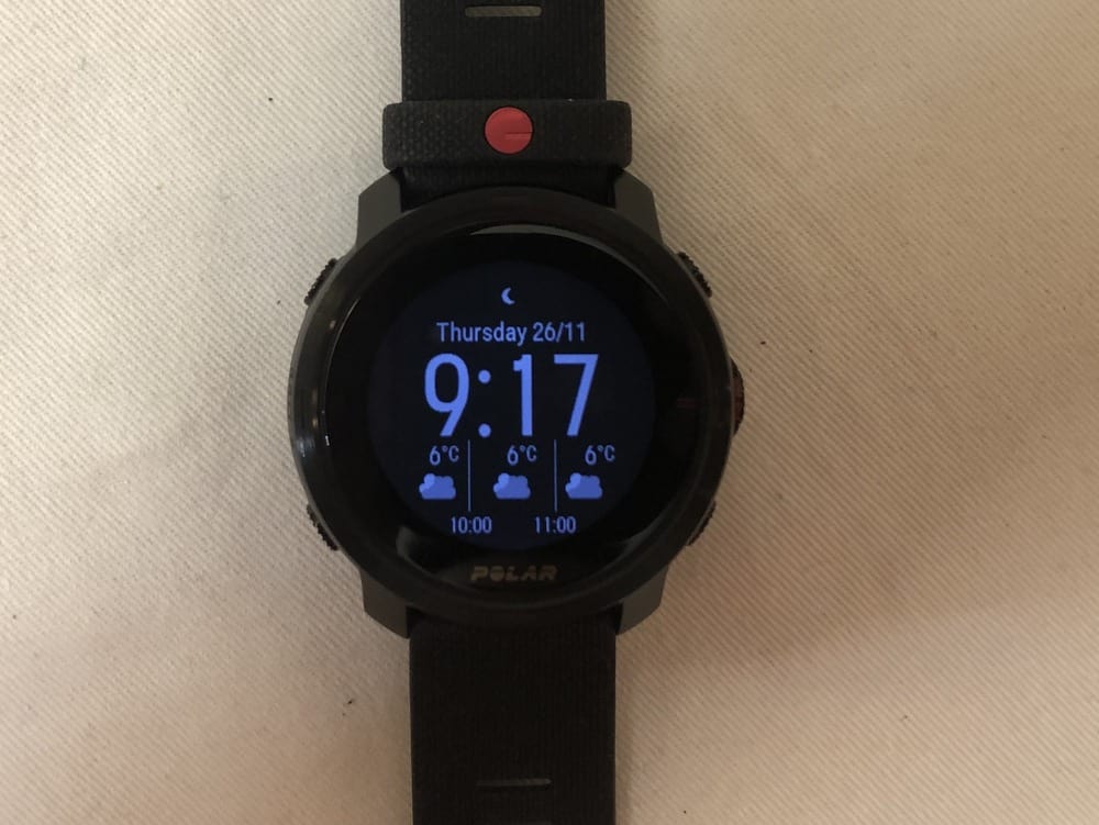 polar grit x weather