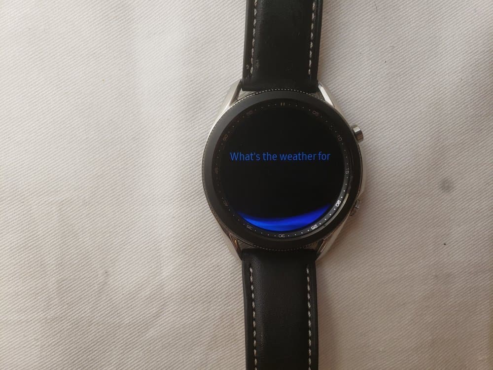Samsung Galaxy Watch3 Bixby