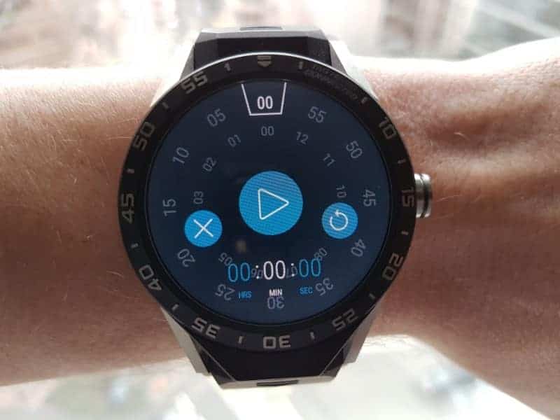 Tag Heuer Connected Smartwatch Microapplications.