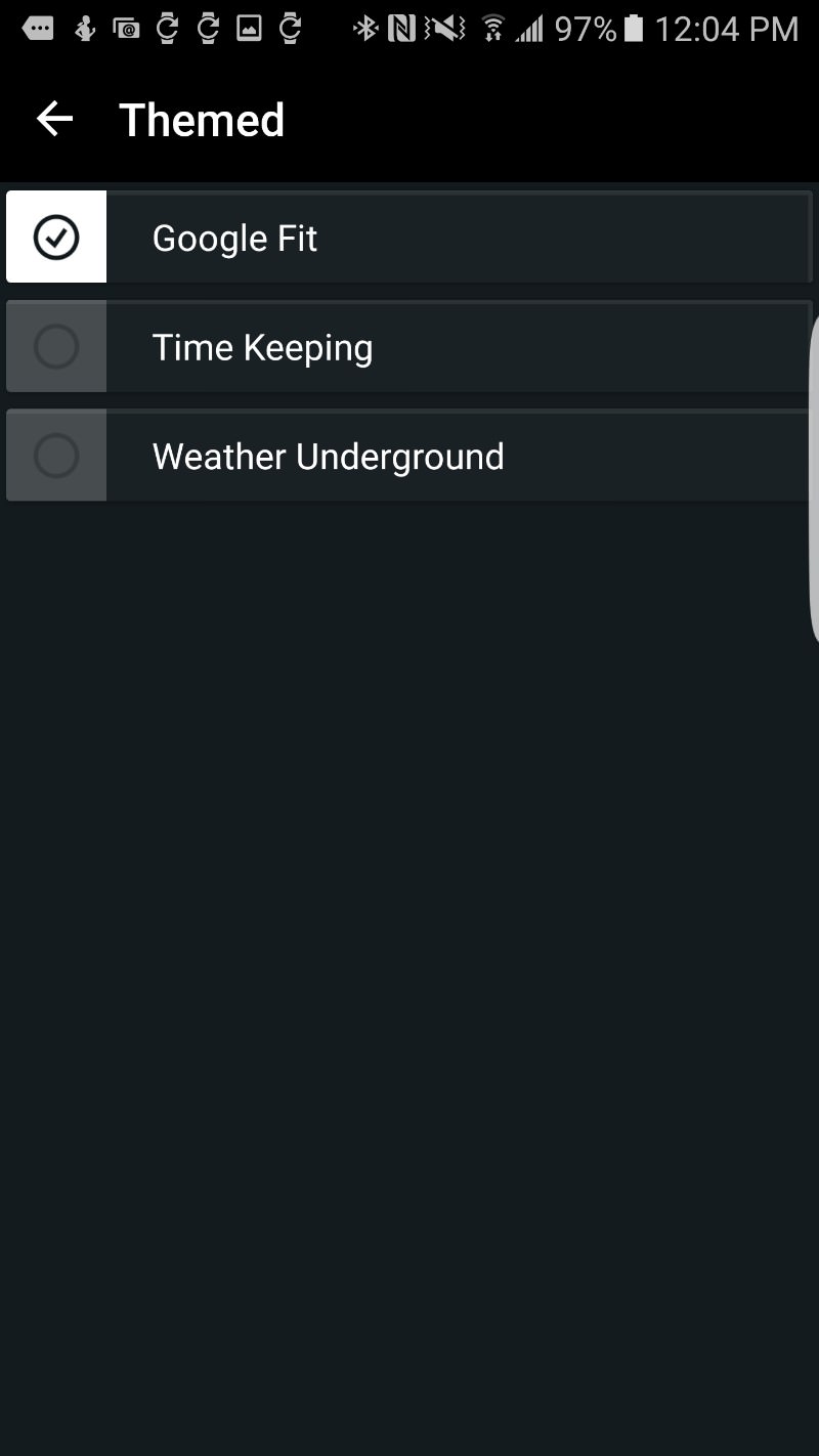 Tag Heuer Connected Smartwatch themes.