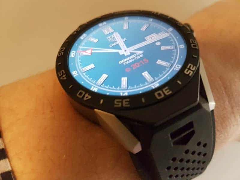 Tag Heuer Connected Smartwatch strap.