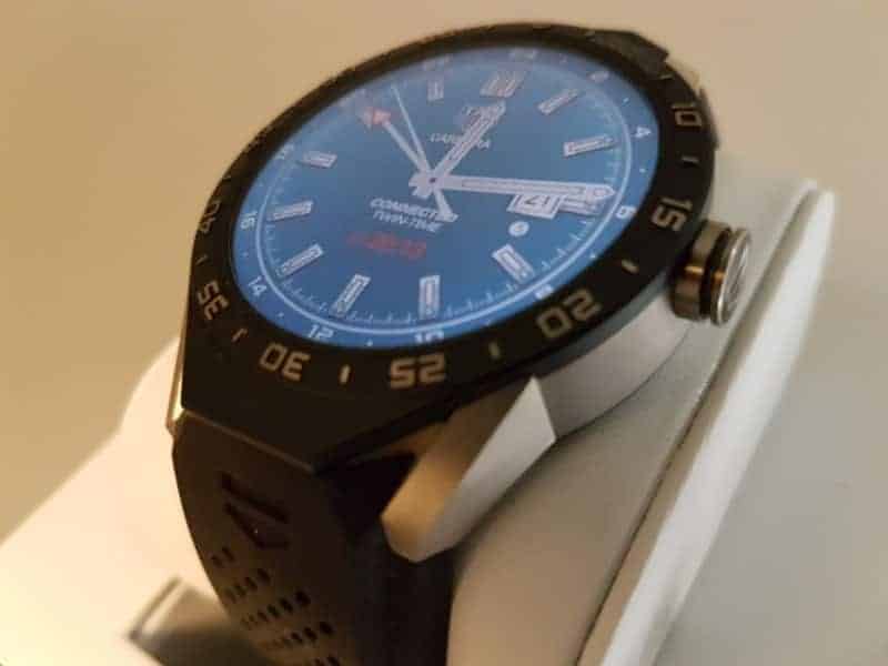 Tag Heuer Connected Smartwatch watch case.