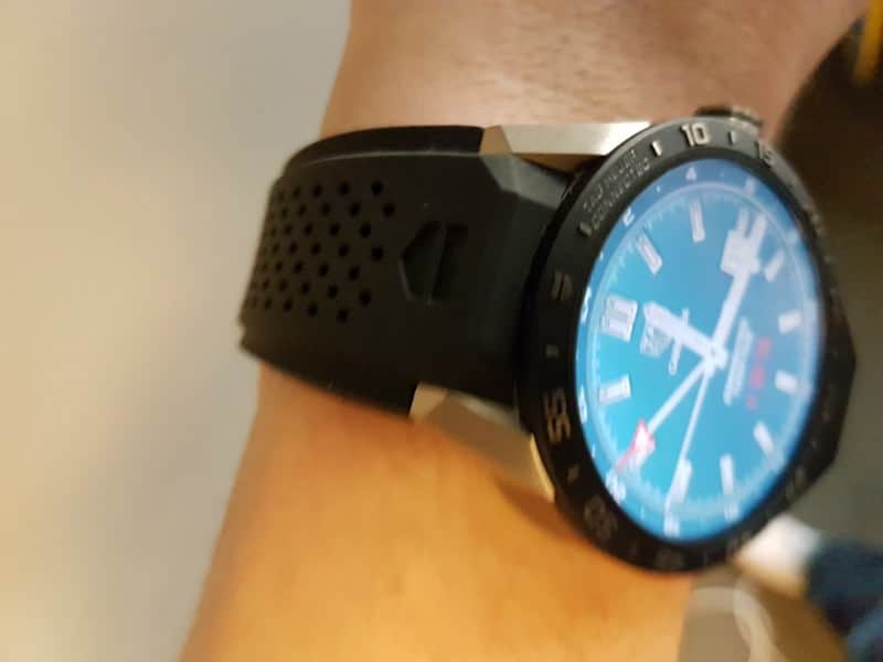 Tag Heuer Connected Smartwatch watch case.