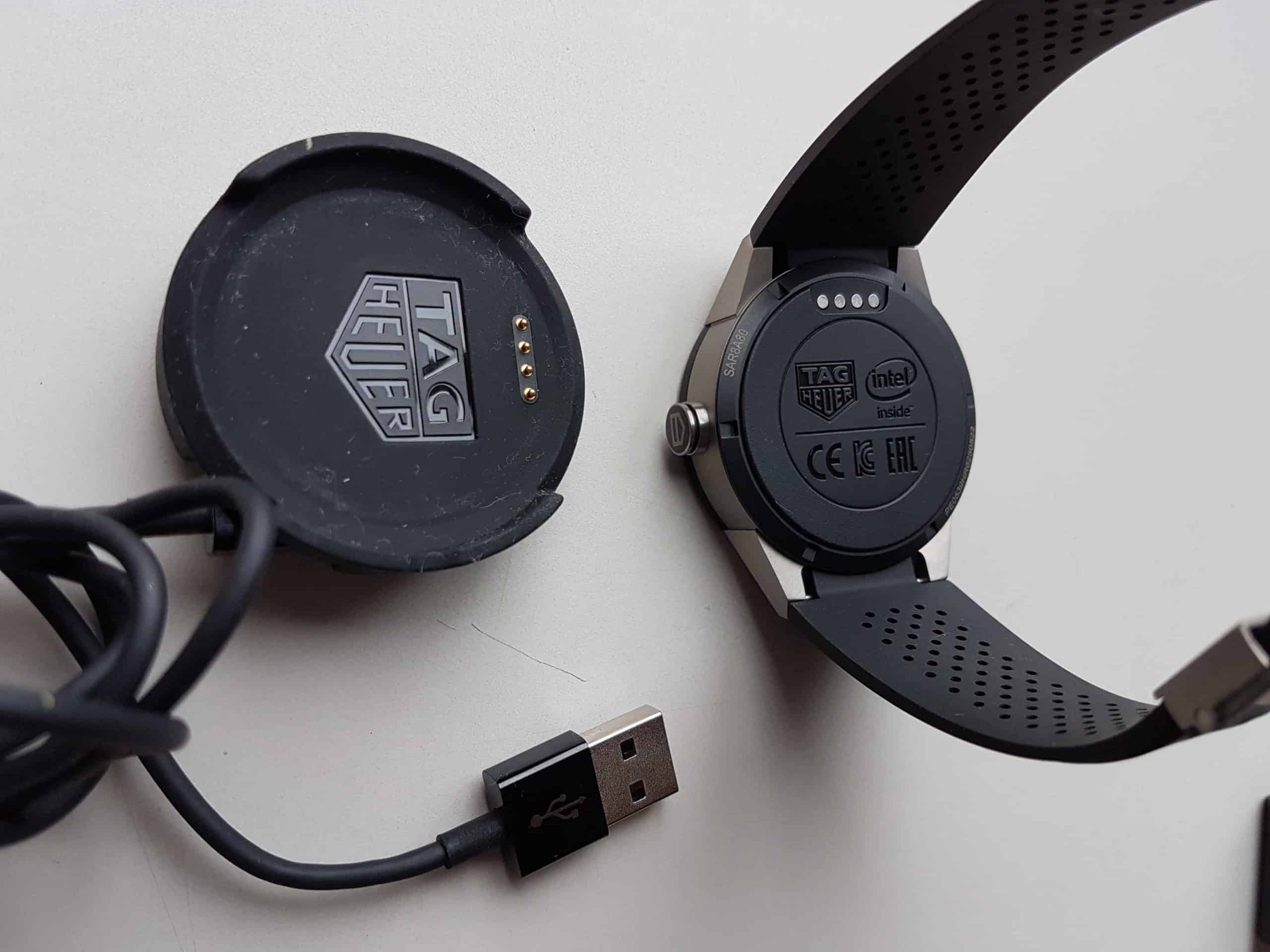 Tag Heuer Connected Smartwatch charger.