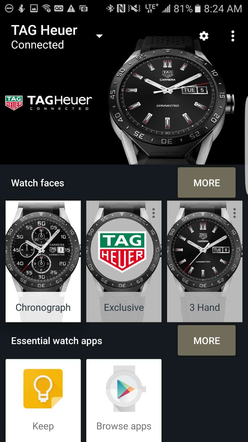 Tag Heuer Connected Smartwatch