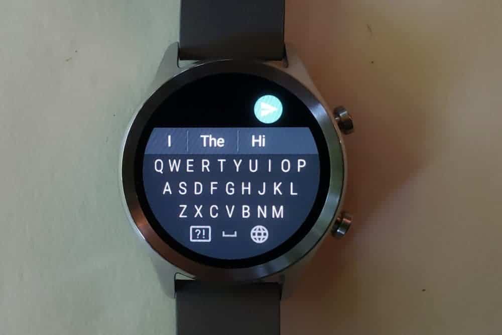 ticwatch c2 keyboard
