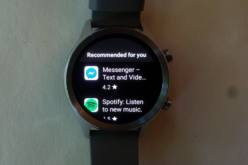 ticwatch c2 app store