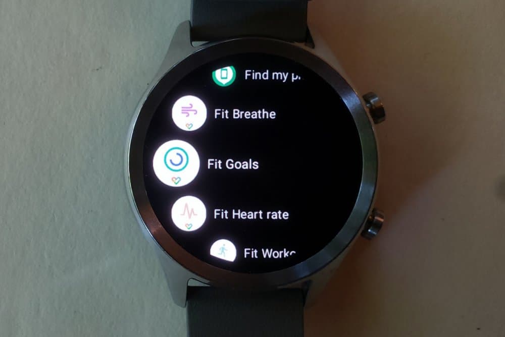 ticwatch c2 google fit