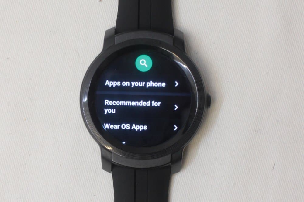 ticwatch e2 google play app store