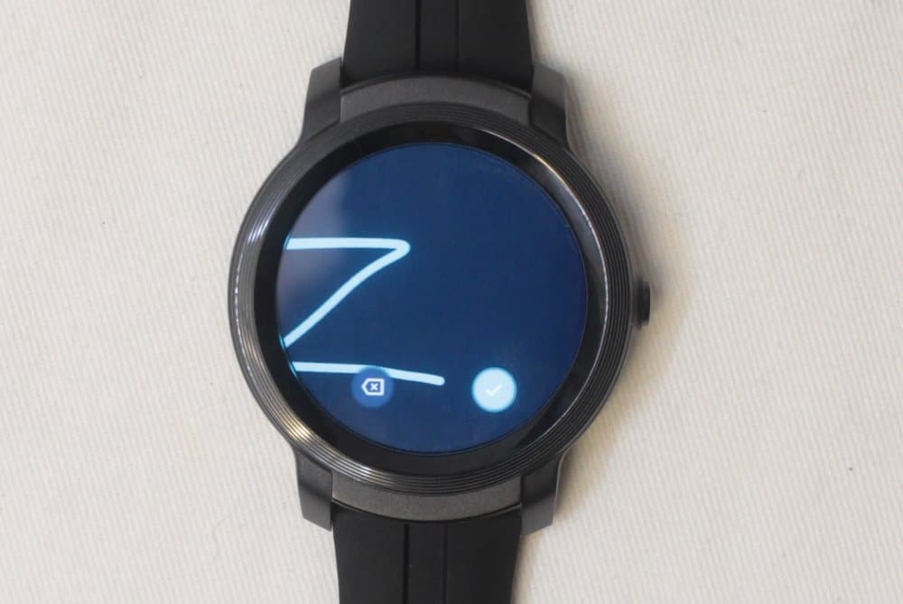 ticwatch e2 handwriting