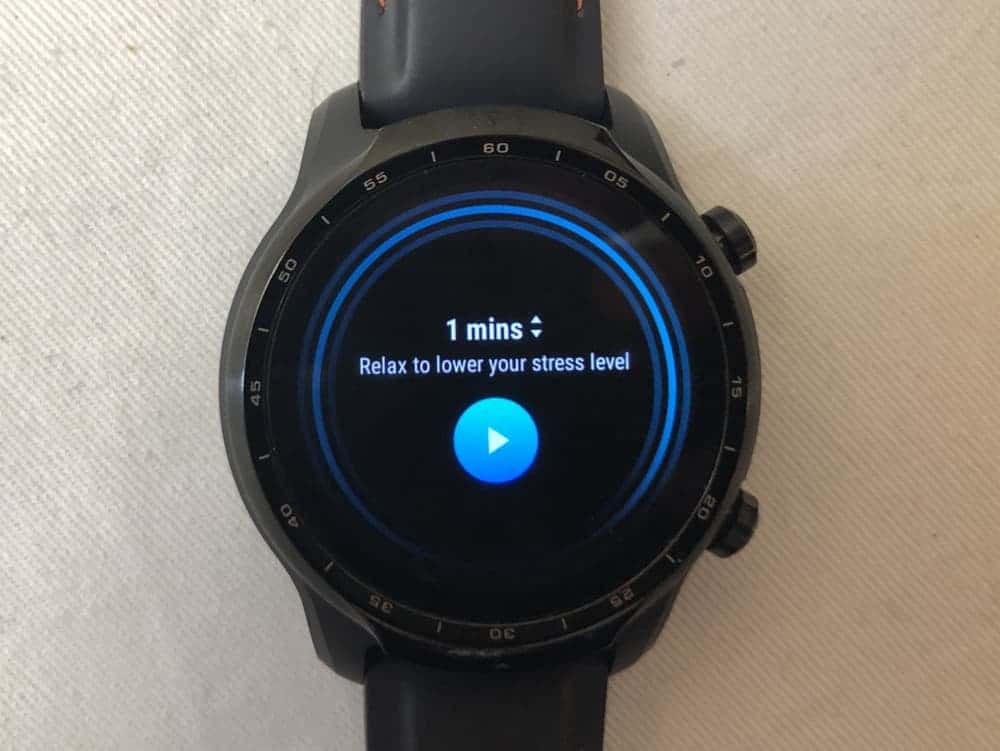 ticwatch pro 3 ticbreathe