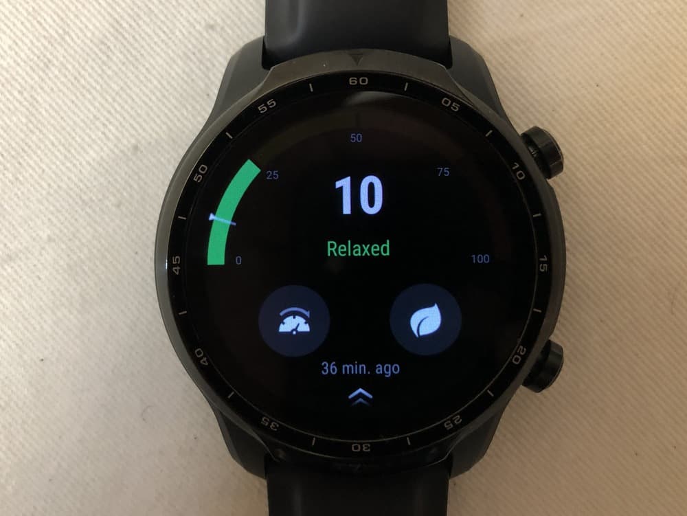 ticwatch pro 3 stress