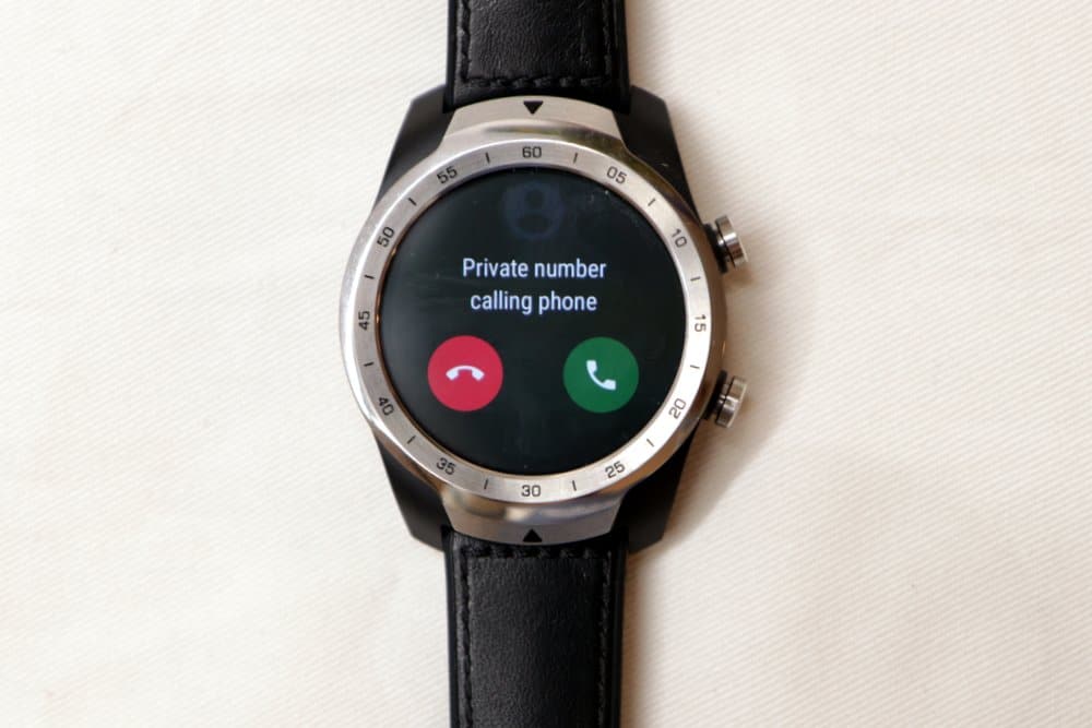 Ticwatch Pro calls