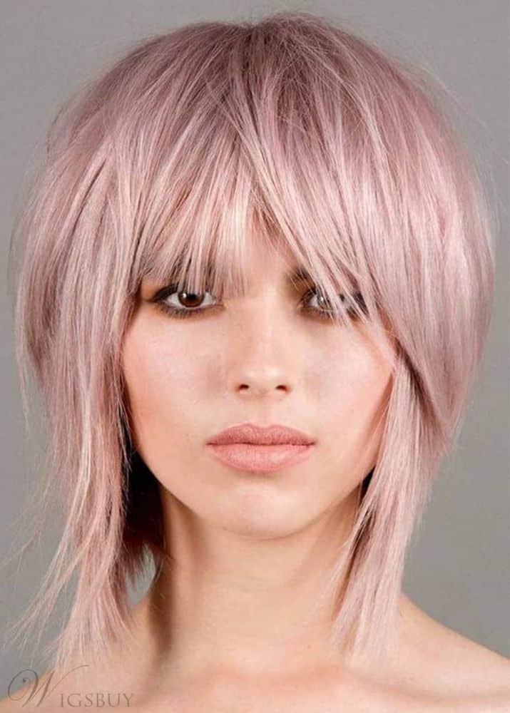 Short Shaggy Hairstyle from WigsBuy.