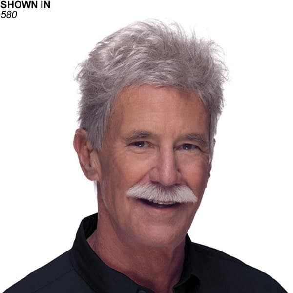 JJ Men Monofilament Toupee by Jon Renau from Wig.com.