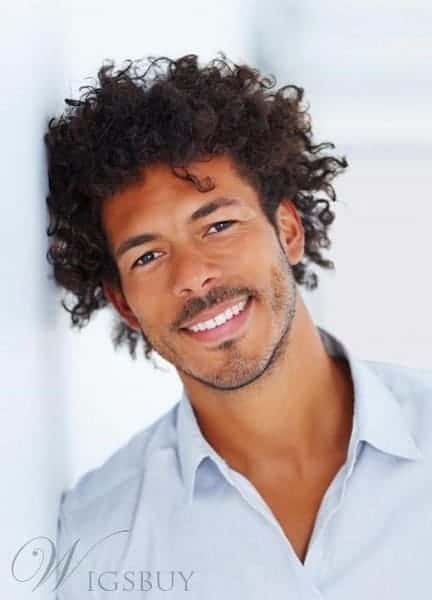 Afro American Short Curly Hairstyle wig from Wigsbuy.