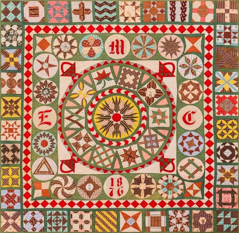 A Centennial Quilt from Lopez Island Quilter Studio.
