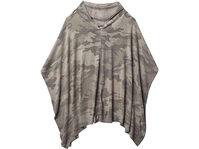 Tribal Two-Piece Poncho Scarf