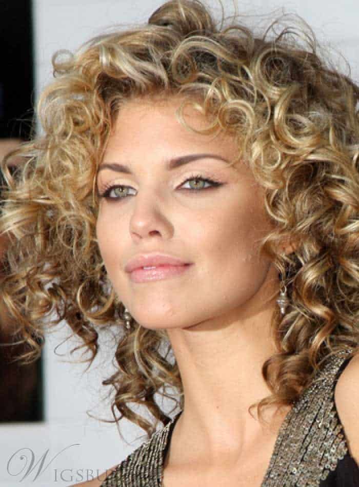  Loose Short Curly Front Lace Wig from Wigsbuy.