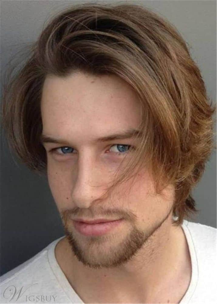 Side Part Wavy Hairstyle from Wigsbuy.