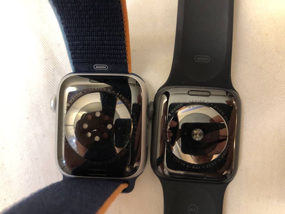 apple watch series 6 vs 5 back