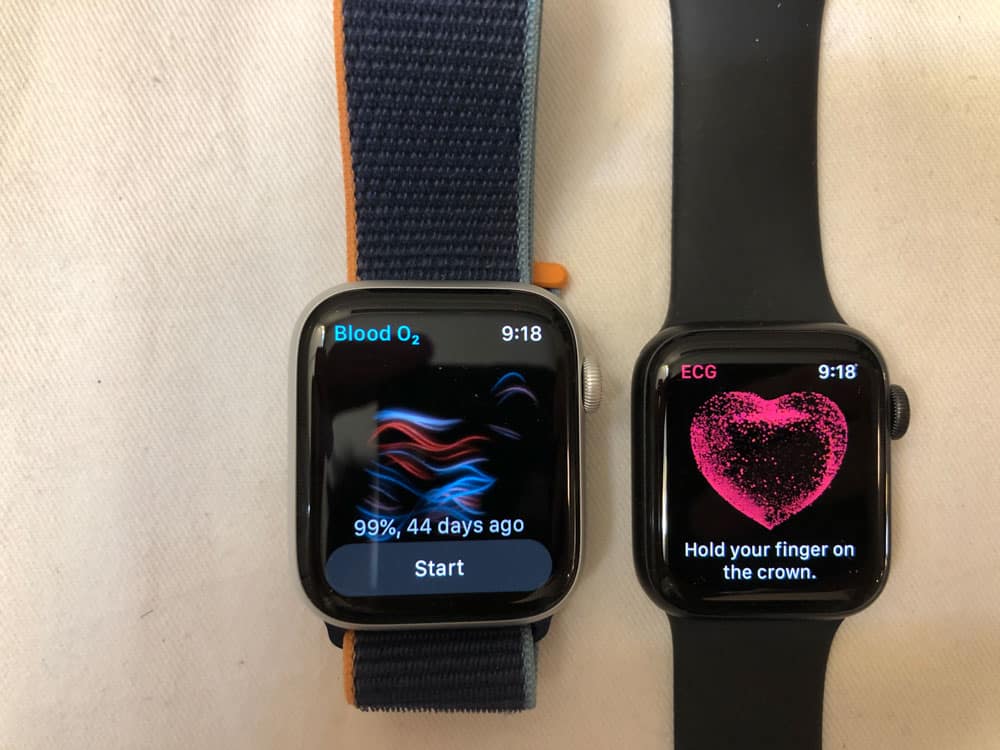 apple watch series 6 vs 5 blood o2