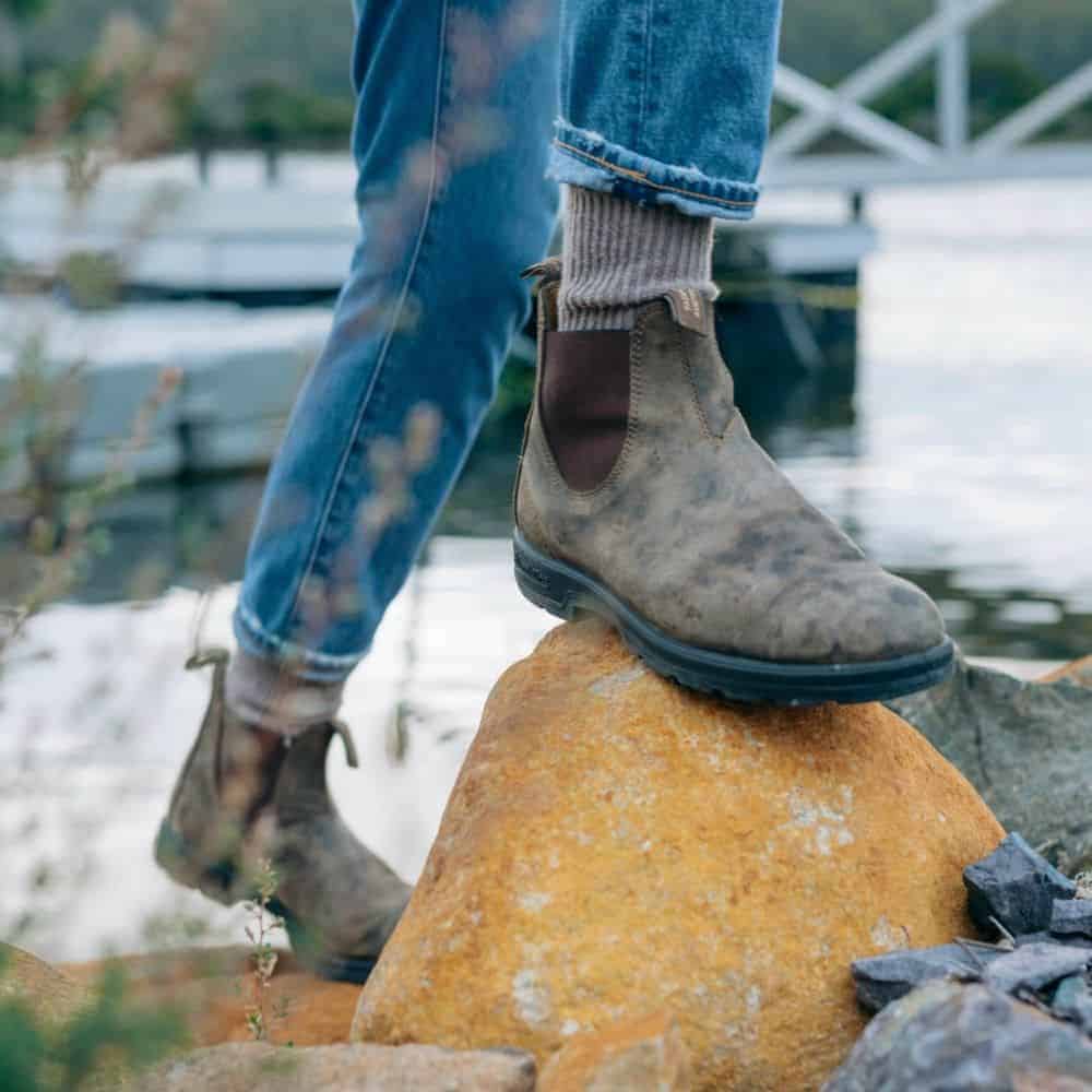 Blundstone Men's Classics Chelsea Boots - Rustic Brown