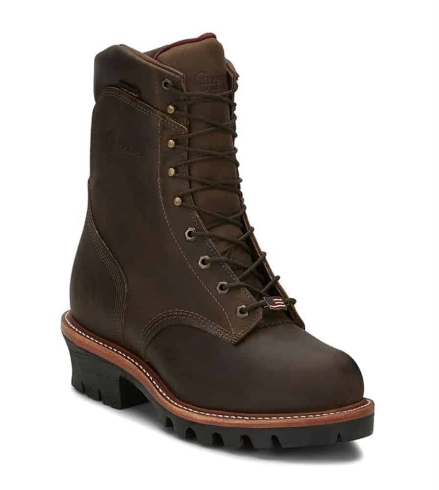 Arador Steel Toe Chippewa Boots