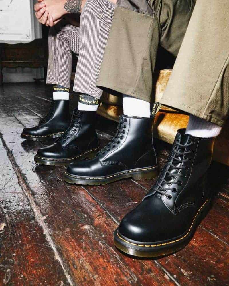 Dr. Martens 1460 Smooth Leather Lace Up Boots