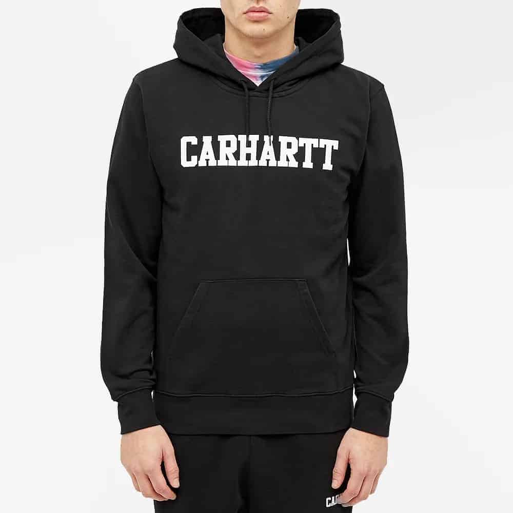 The Carhartt WIP Hooded College Sweat from End Clothing.