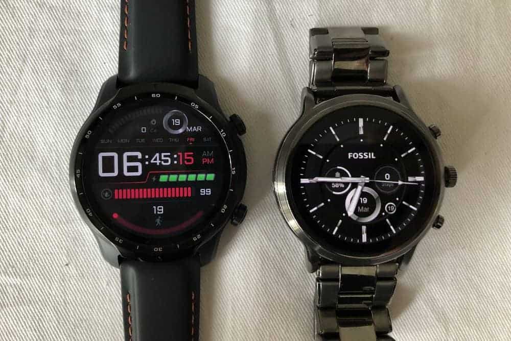 ticwatch pro 3 vs fossil gen 5 carlyle