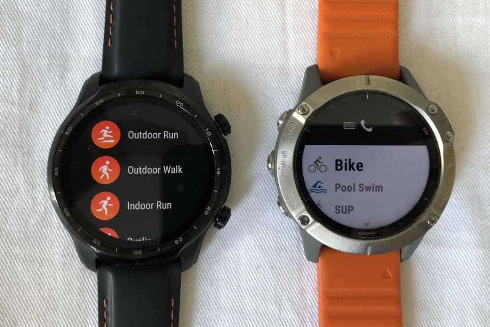 ticwatch pro 3 vs garmin fenix 6 