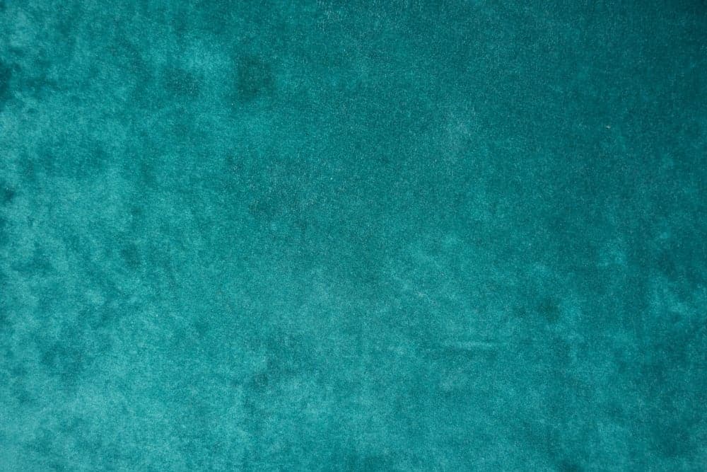 Dark green velour fabric