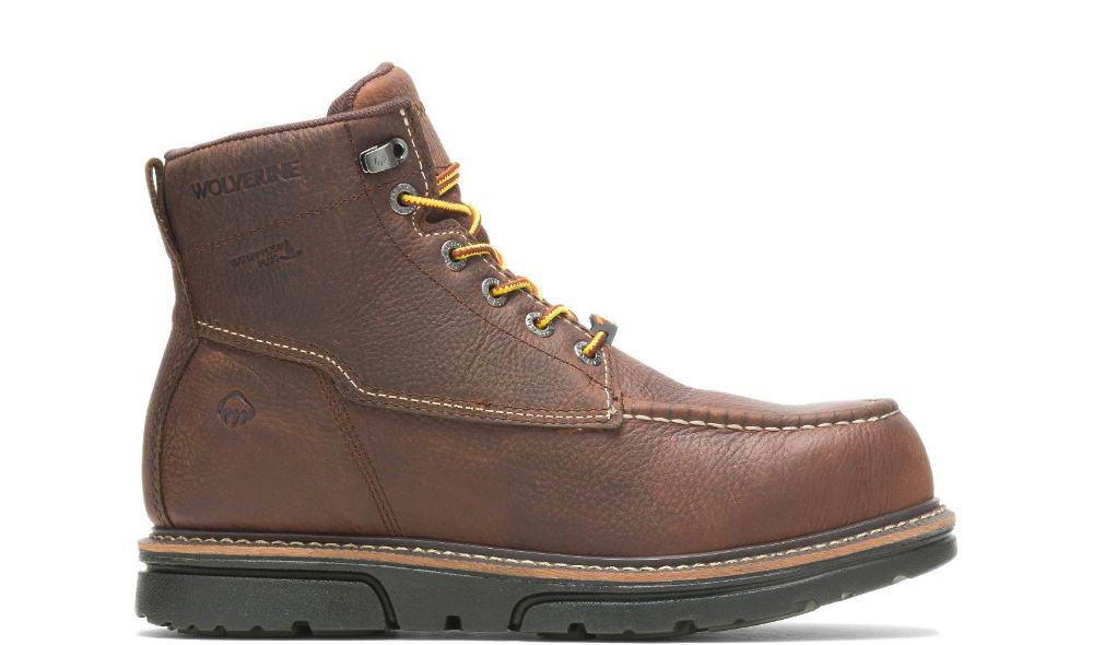 Men's Wolverine i-90 Durashocks Moc-Toe Carbonmax 6" Work Boot