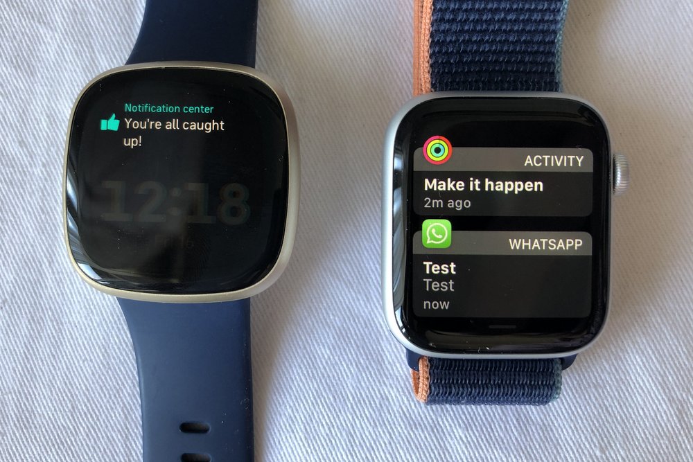 apple watch series 6 vs fitbit versa 3
