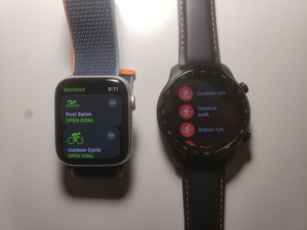 Apple Watch Series 6 vs Ticwatch Pro 3 