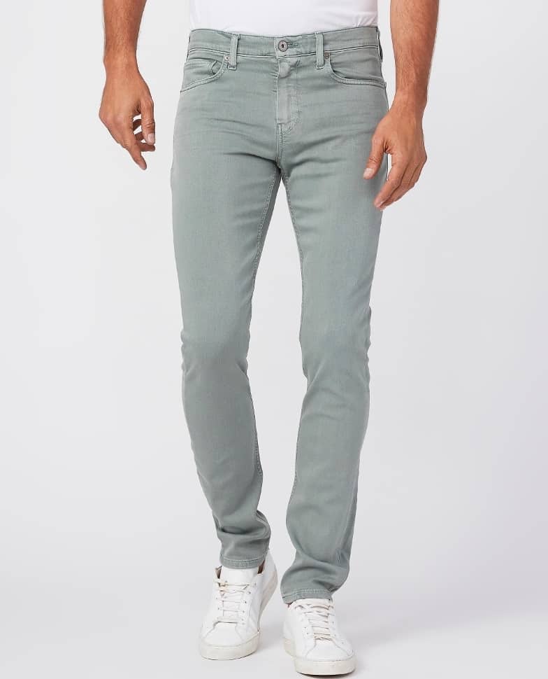 The Croft - Vintage Soft Algae jeans from Paige.