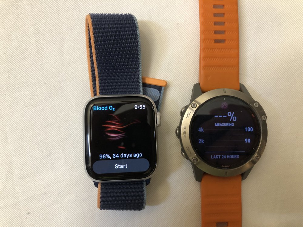 Apple Watch Series 6 vs Garmin Fenix 6