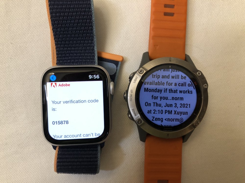 Apple Watch Series 6 vs Garmin Fenix 6 