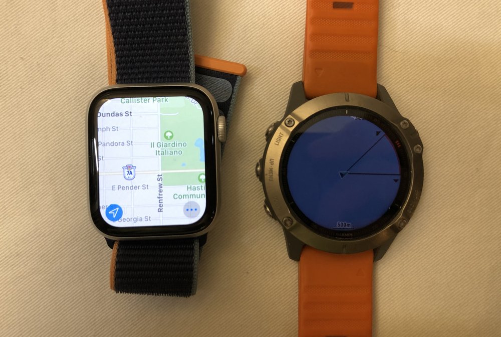 Apple Watch Series 6 vs Garmin Fenix 6