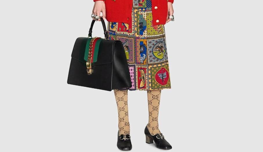 The GG pattern cotton blend socks from Gucci.
