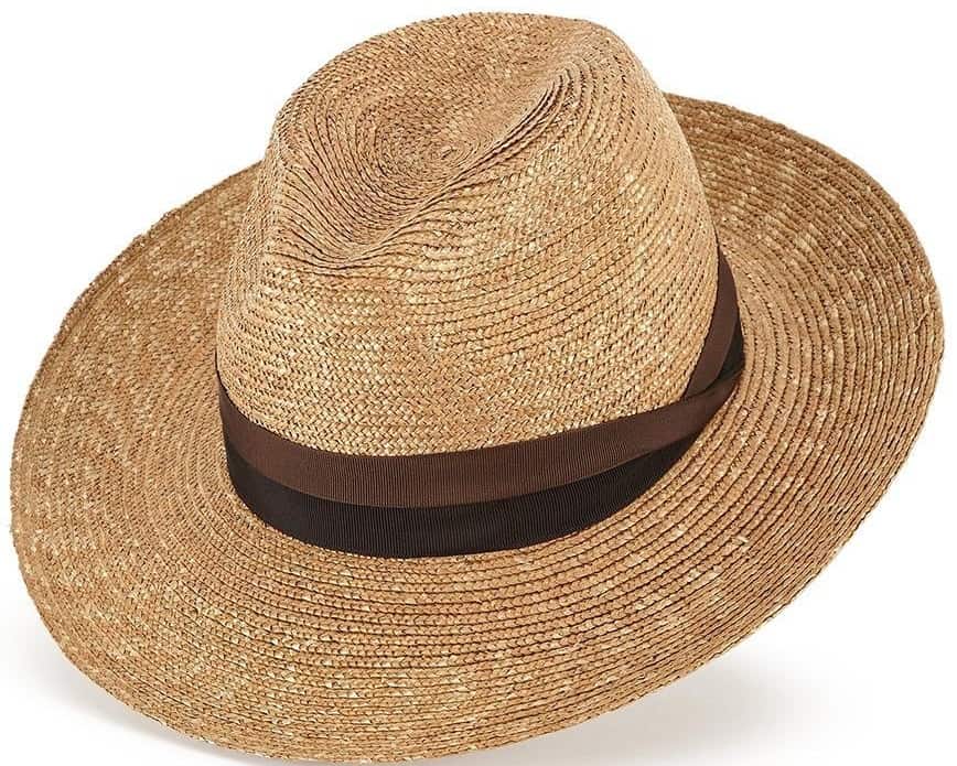 This is the Lock & Co. Hatters Tuscany Fedora in brown.