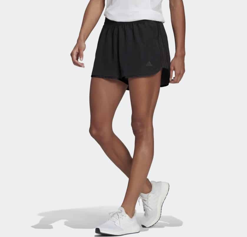 The black Marathon 20 Shorts from Adidas.