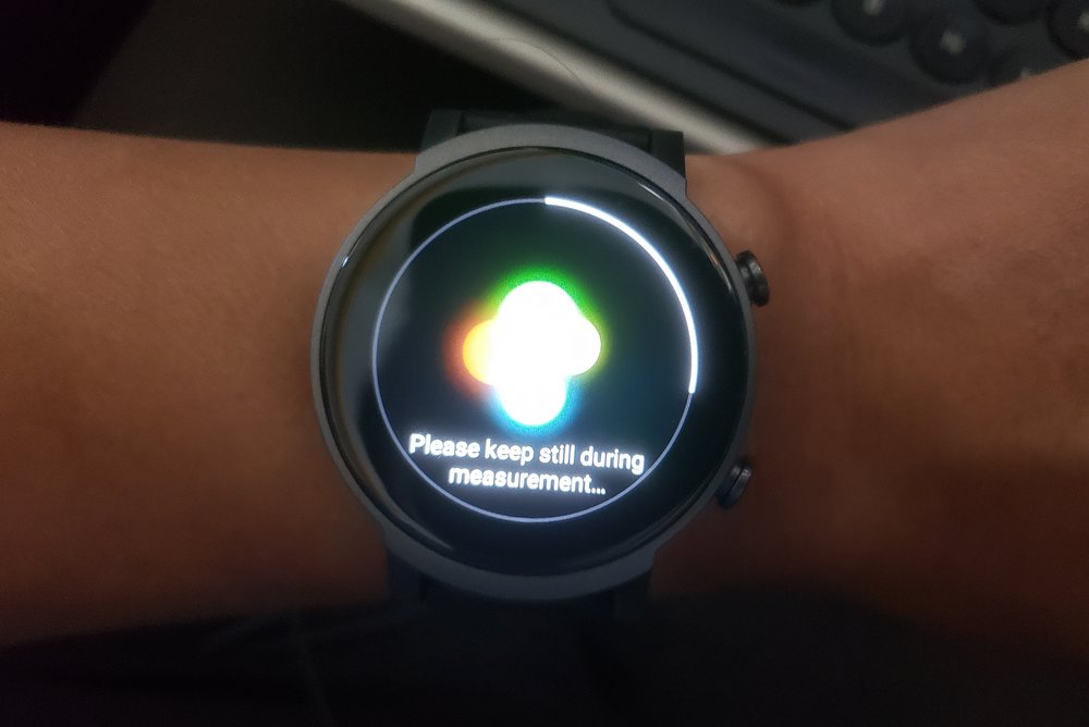 ticwatch e3 stress