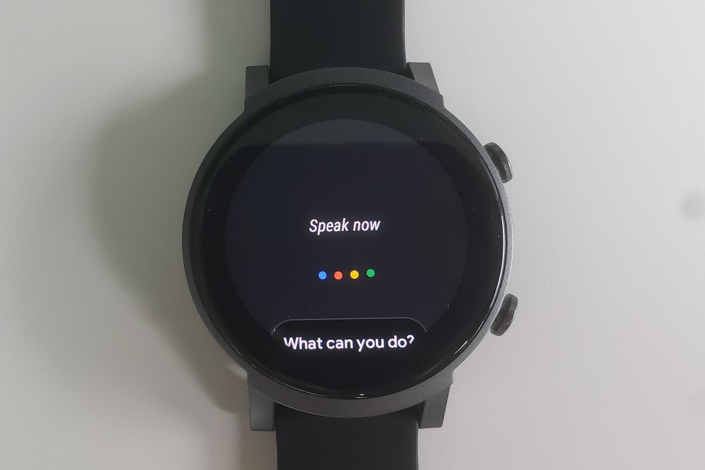ticwatch e3 google assistant