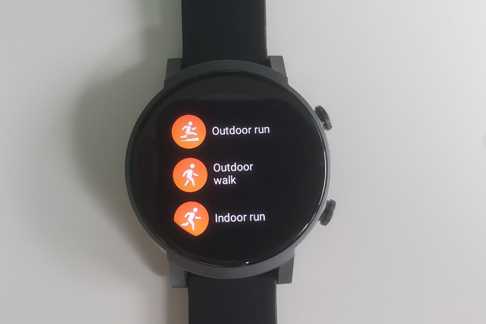 ticwatch e3 ticexercise