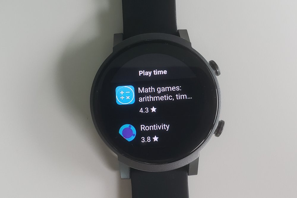 ticwatch e3 google play